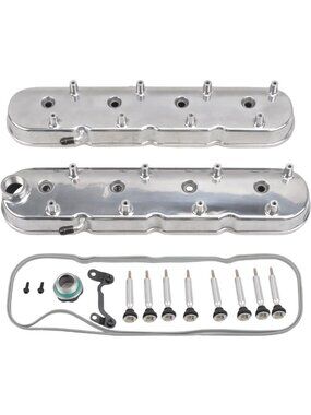 Aluminum Engine Valve Covers with Coil Mounts - Durable, Lightweight, Custom Fit